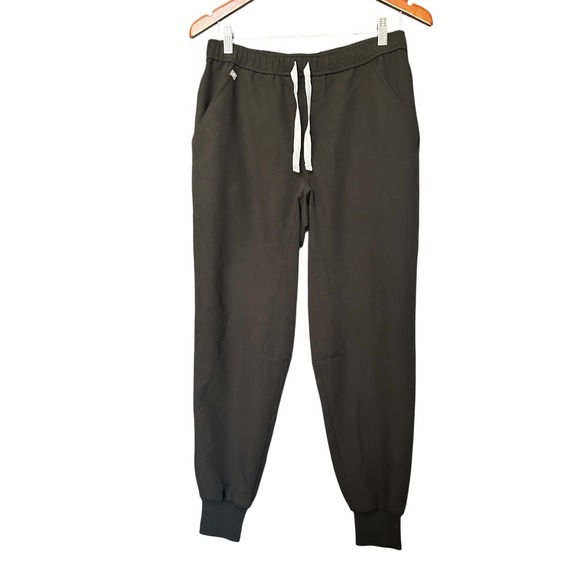 Figs Other - FIGS Scrub Pants Mens M/S Black Tansen Jogger Technical Drawstring Medical